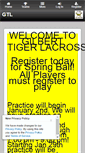 Mobile Screenshot of gilberttigerlax.com